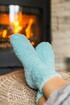 Hebké domácí ponožky nejen na spaní