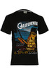 Bavlněné pánské tričko s krátkým rukávem a nápisem California