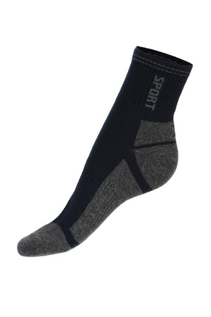 Nízké dámské sportovní ponožky. Materiál: 95% bavlna, 5% polyamid.
