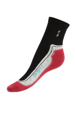 Bavlněné ponožky dámské. Materiál: 95% bavlna, 5% polyamid.