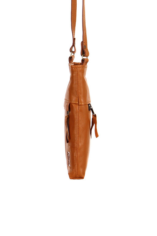 Dámská malá kožená kabelka přes rameno - vyrobeno v České republice