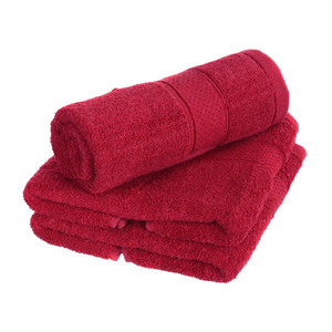 Kvalitní froté ručník v příjemných barvách s moderním vzorem. Vysokou sací schopností. S praktickým poutkem na