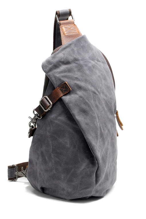 Nepromokavý retro batoh na jedno rameno