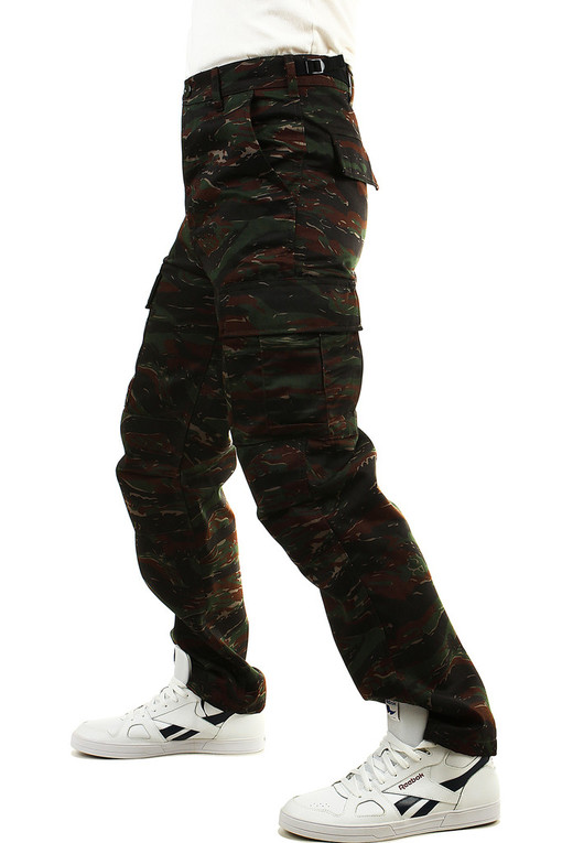 Pánské kalhoty kapsáče v army vzhledu
