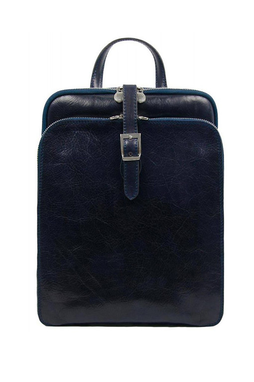 Vintage designový batoh z pravé kůže Premium