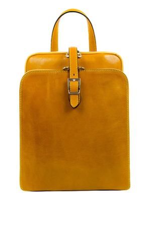 Vintage originální dámský batoh - taška z pravé kůže v premium kvalitě Design Nadčasový celokožený batoh -