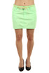 Dámská zelená krátká letní sukně