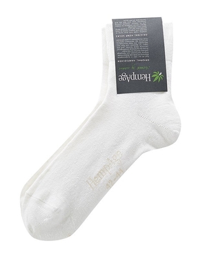 Konopné ponožky střední výšky od německého výrobce udržitelné módy HempAge vhodné pro dámy i pány.