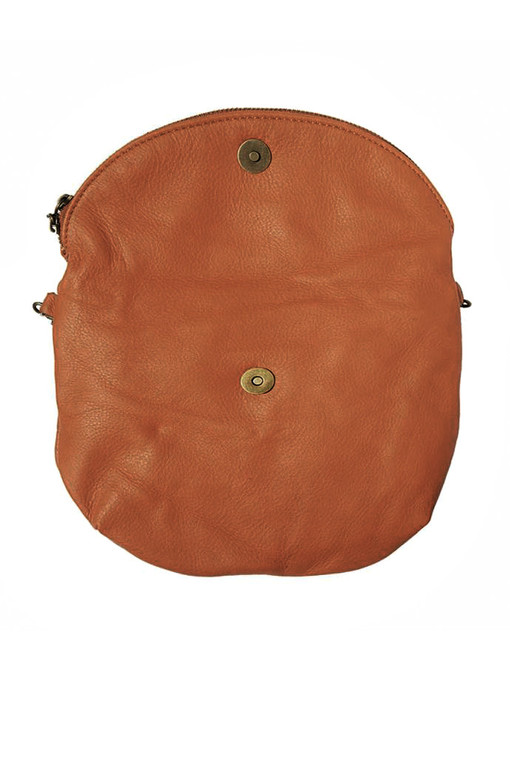 Dámská kožená kabelka s třásněmi