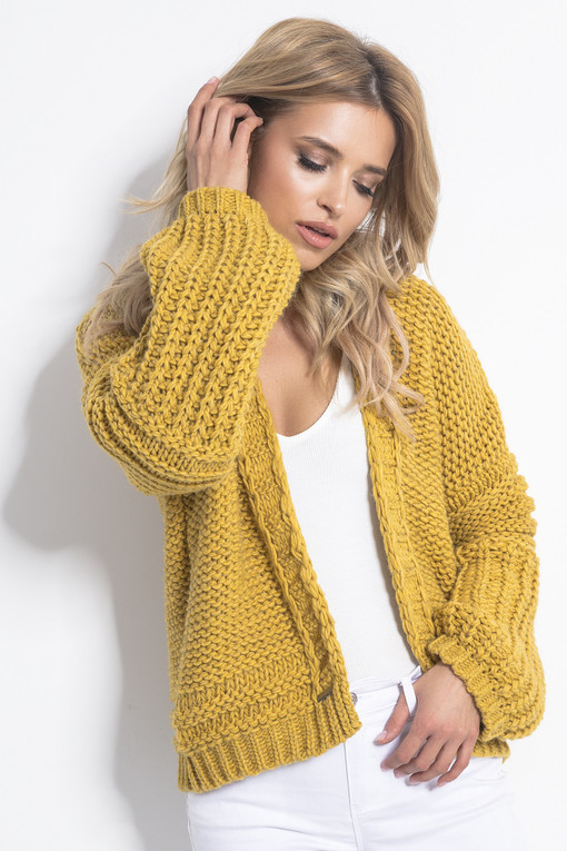 Dámský vlněný pletený svetr
