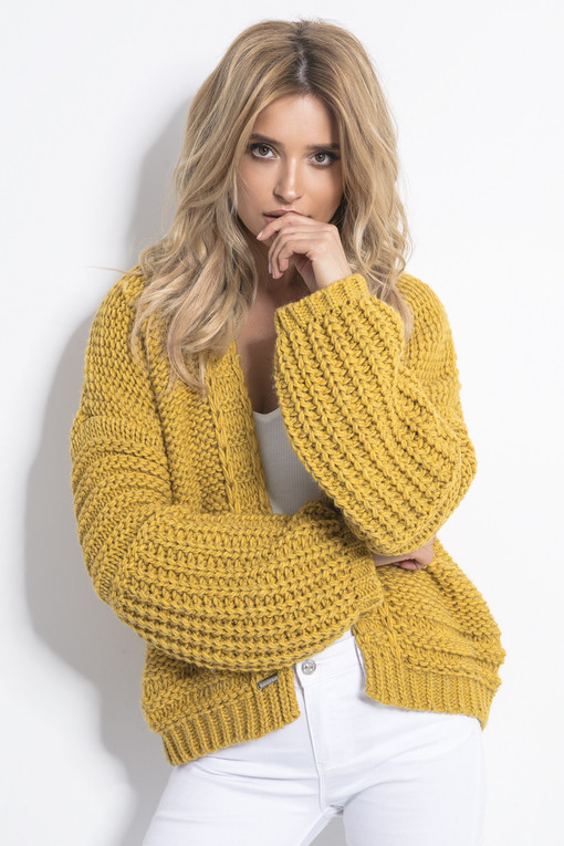 Dámský vlněný pletený svetr