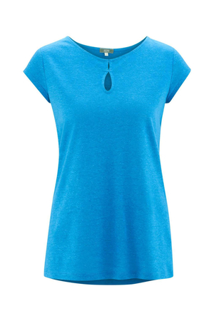 Jednobarevné dámské eko tričko od německého výrobce udržitelné módy Living Crafts. jednobarevné provedení