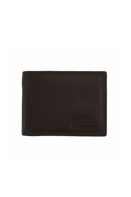 Otevírací kožená peněženka 