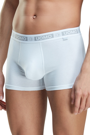 Klasické pánské jednobarevné boxerky z příjemného elastického materiálu. vyrobeno z elastického bavlněného
