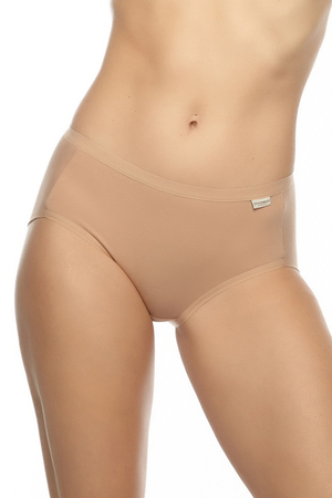 Italské dámské kalhotky z bio-bavlny s vyšším pasem. Maximální pohodlí díky organické bavlně a preciznímu