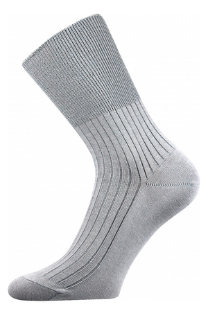 Pánské i dámské bavlněné zdravotní ponožky. extra volný nestahující lem lem bez gumiček nestahující lem