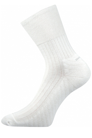 Zdravotní antibakteriální ponožky pro ženy i muže. speciální jemný nestahující lem masážní froté chodidlo