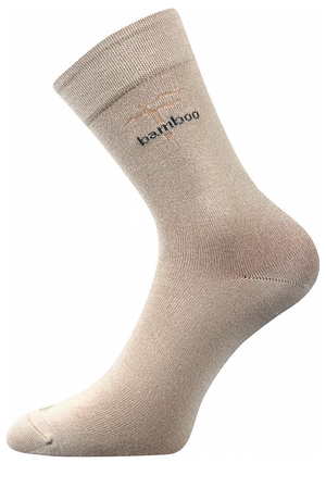 Pánské a dámské hladké bambusové ponožky. bambusové ponožky v klasické výšce nad kotníky bambusové ponožky s