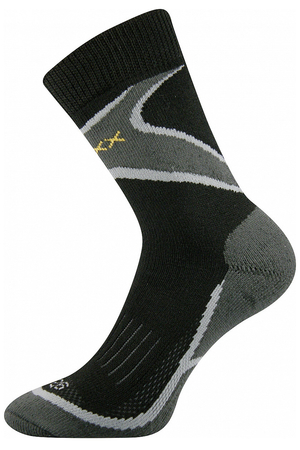 Dámské a pánské vlněné sportovní ponožky. anatomicky tvarované ponožky na levou a pravou nohu jemný svěr lemu