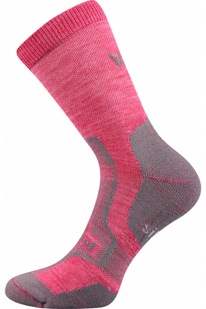 Pánské a dámské trekingové vlněné ponožky. odolné a funkční ponožky pro horskou turistiku zesílené chodidlo