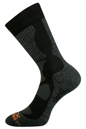 Pánské a dámské outdoorové vlněné ponožky. silné vlněné ponožky polstrované zóny proti otlakům a puchýřům
