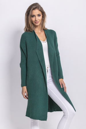 Dlouhý dámský svetr ležérní styl mnoho barevných variant k elegantním kalhotám / džínám volný střih konce
