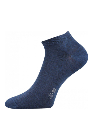 Pánské i dámské nízké bavlněné ponožky. slabé ponožky vhodné na celodenní nošení jednobarevné ponožky