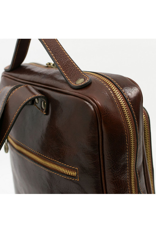 Vintage kožený batoh Premium