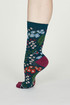 Dámské EKO ponožky s květinami