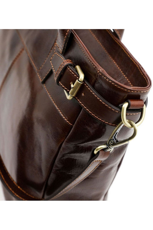 Dámská kožená kabelka do ruky Premium