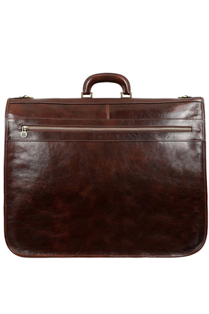 Luxusní kožená italská taška na obleky z luxusní řady Premium. Upozorněte na sebe stylovým pánským cestovním