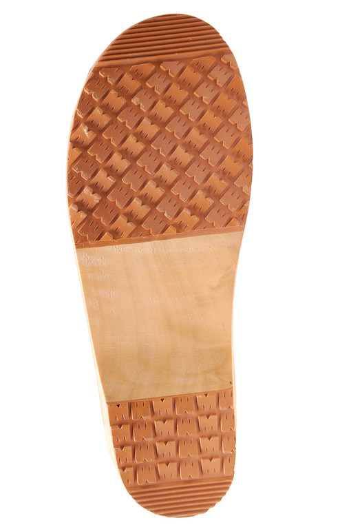 Kožené pantofle dřeváky