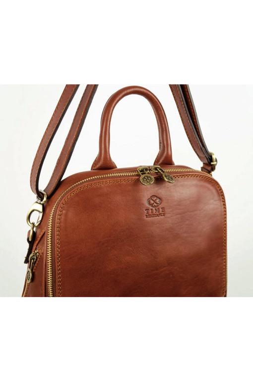 Luxusní kožený batoh Convertible 2 in 1