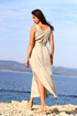 Dlouhé šaty Lotika ze 100% lnu Premium quality