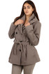 Zimní dámský kabátek s límcem