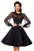 Černé vintage šaty