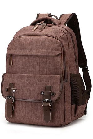 Lehký batoh nejen pro studenty hlavní prostor na dvoucestný zip vnitřní kapsa na zip vnitřní vyztužená kapsa na