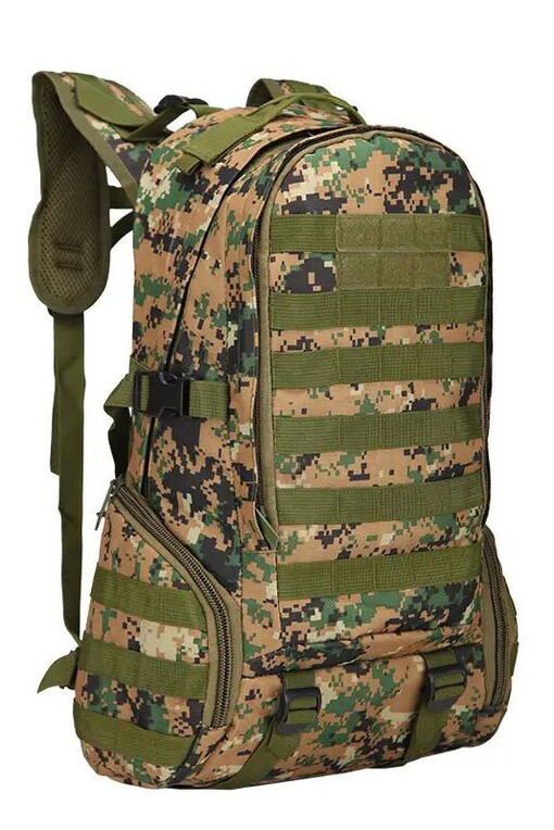 Vojenský batoh plátěný voděodolný