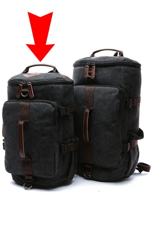Malá cestovní taška a batoh 2in1