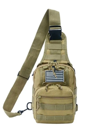 Outdoor messenger bag hlavní prostor na dvoucestný zip dvě vnitřní, volně přístupné kapsy přední, našitá kapsa