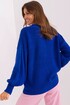 Krátký vlněný svetr s velkými knoflíky