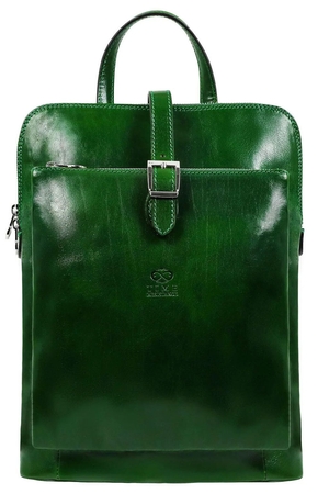 Kožený batoh Premium 2v1 od italské značky Time Resistance z kvalitní hovězí kůže kompletně vypodšívkovaný
